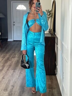 12th Tribe Turquoise Jacquard Entire Set